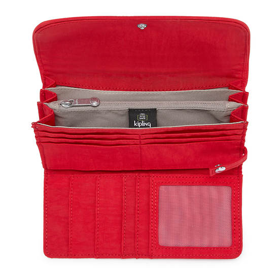 Portefeuilles Kipling Money Land Snap Rouge | FR 1425EB